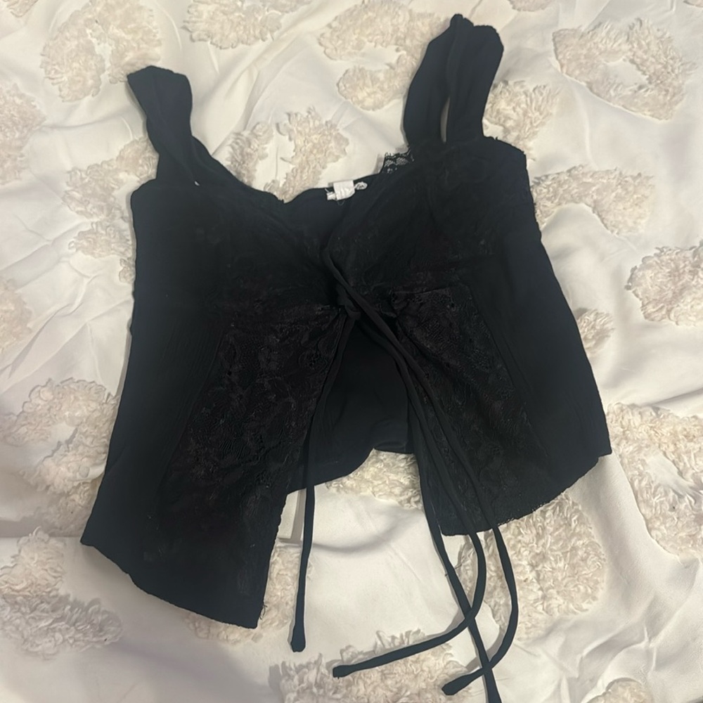 Crop top from garage
